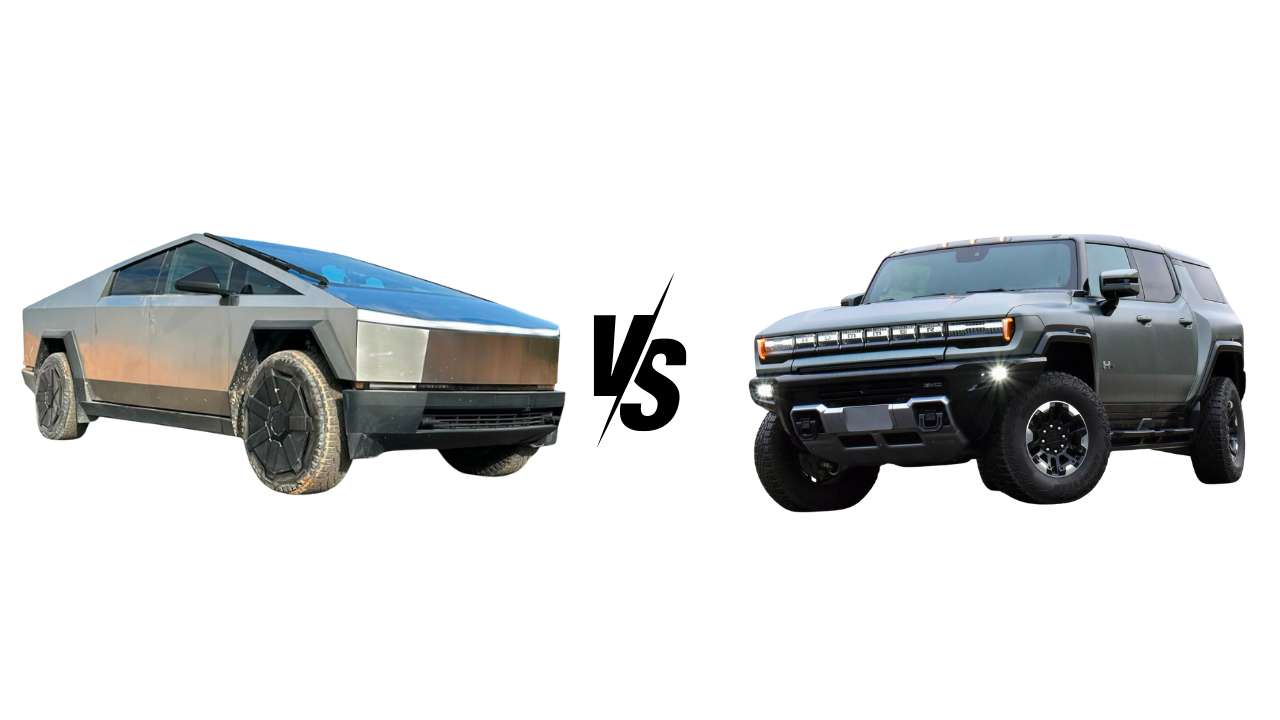 Cybertruck vs GMC Hummer EV